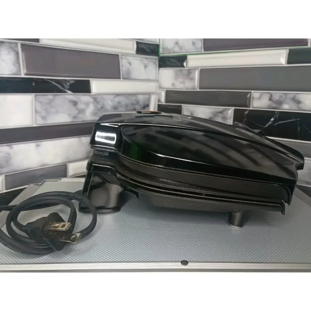 George Foreman GR0036B Grill Electric Indoor Non- Stick Grill Tested Working